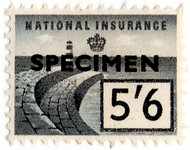 (un) 5/6d Grey & Black (1956)