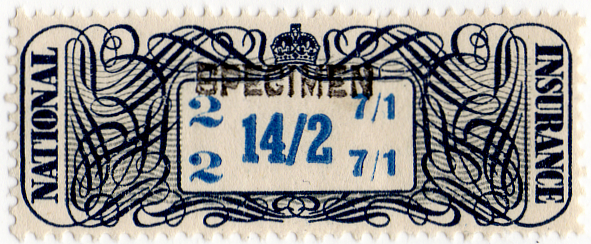 (06) 14/2d Green & Blue (1948)