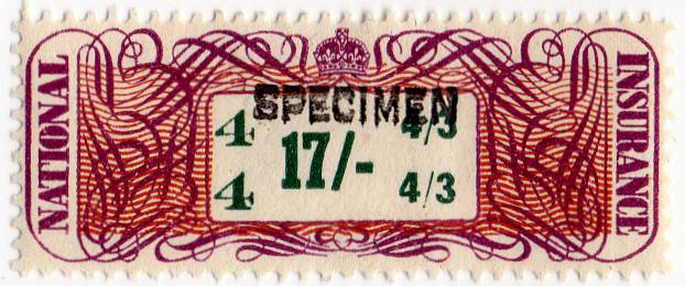 (07) 17/- Magenta & Green (1948)