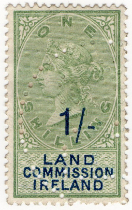 (10) 1/- Green & Blue (1895)