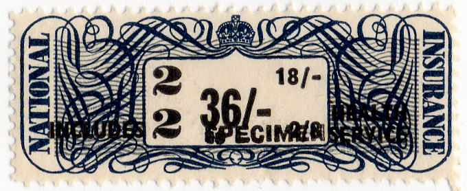 (32) 36/- Blue & Black (1963)