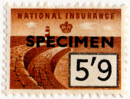 (un) 5/9d Brown & Black (1957)