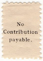 (un) No Contribution Payable