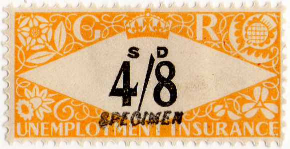 (227) 4/8d Yellow & Black (1939)