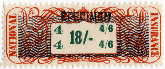 (08) 18s Brown & Green (1948)