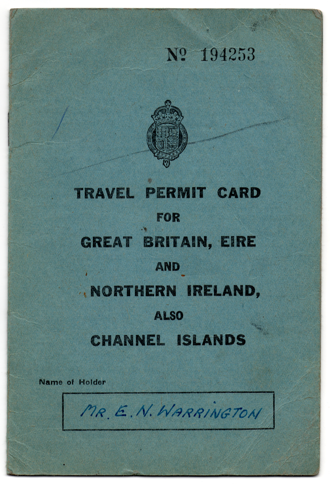 Travel Permit Card