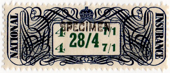 (12) 28/4d Green & Blue (1948)