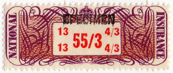 (18a) 55/3d Purple & Red (1948)