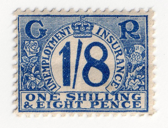 (169) 1/8d Blue (1931)