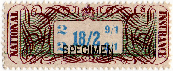 (09a) 18/2d Brown & Green (1948)