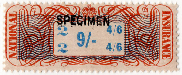 (03a) 9/- Ginger & Blue (1948)
