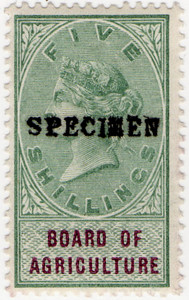 (03) 5/- Green & Violet (1889)