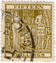 (314) 15/- Green (1931)