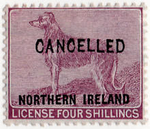 (01a) 4/- Purple (1921)