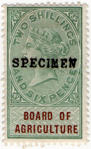(02) 2/6d Green & Brown (1889)