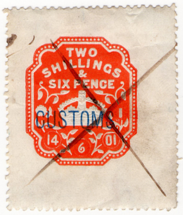 (52) 2/6d Red (1901)
