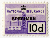 (152) 10d Purple (1962)