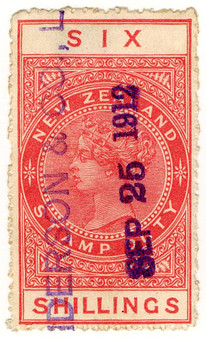 (240a) 6/- Red (1882)