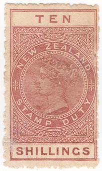 (245) 10/- Brown (1882)
