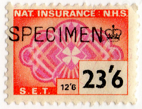 (un) 23/6d Red & Pink (1966)