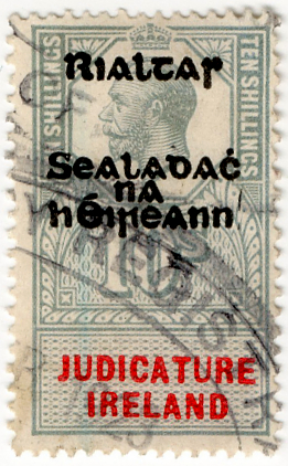 (97) 10/- Green & Red (1922)