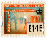 (689) £1.65 Orange & Blue (1973)