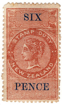 (182) 6d Brown & Blue (1870)