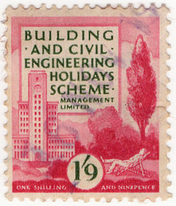 1/9d Magenta & Green