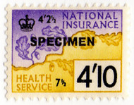 (un) 4/10d Purple & Yellow (1960)