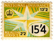 (209a) 15/4d Lime & Green (1965)