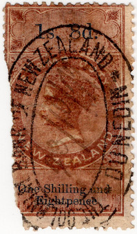 (94) 1/8d Brown & Blue (1867)