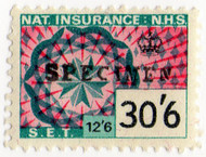 (259) 30/6d Green & Magenta (1966)