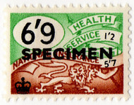 (119) 6/9d Green & Brown (1959)