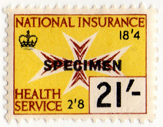 (175) 21/- Yellow & Brown (1963)