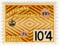 (188) 10/4d Brown & Yellow (1964)