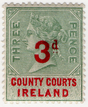 (37) 3d Green & Red (1895)