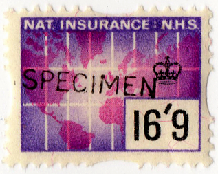 (420) 16/9d Purple & Magenta (1969)