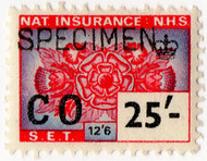 (315) 25/- Scarlet & Grey (1967)