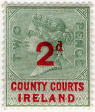 (36) 2d Green & Red (1895)