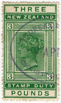 (254) £3 Green (1882)