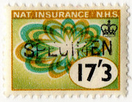 (un) 17/3d Ochre & Green (1967)