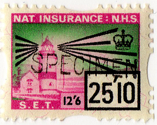 (375) 25/10d Purple & Green (1968)