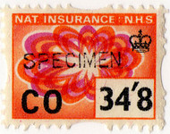 (299) 34/8d Orange & Mauve (1967)