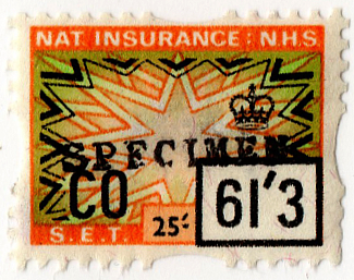 (398) 61/3d Orange & Green (1968)