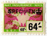 (444) 64/- Mauve & Olive (1969)