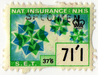 (363) 71/1d Ultramarine & Green (1967)