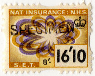 (un) 16/10d Ochre & Violet (1967)