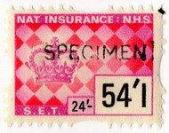 (415) 54/1d Red & Mauve (1969)