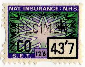 (394) 43/7d Green & Purple (1968)