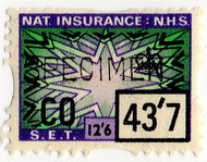 (394) 43/7d Green & Purple (1968)
